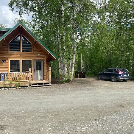 Talkeetna Log Cabin With Hot Tub Unit 1 מראה חיצוני תמונה