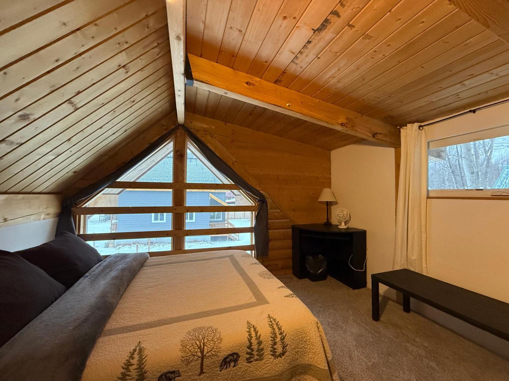 Talkeetna Log Cabin With Hot Tub Unit 1 מראה חיצוני תמונה